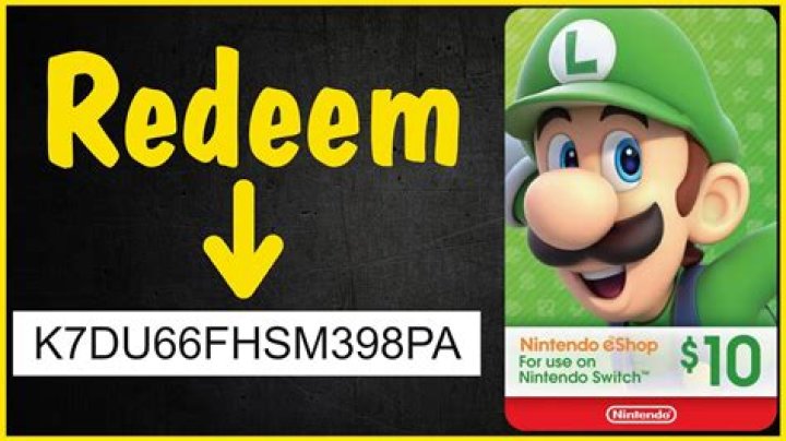 Can you use a Nintendo eShop card for switch online?