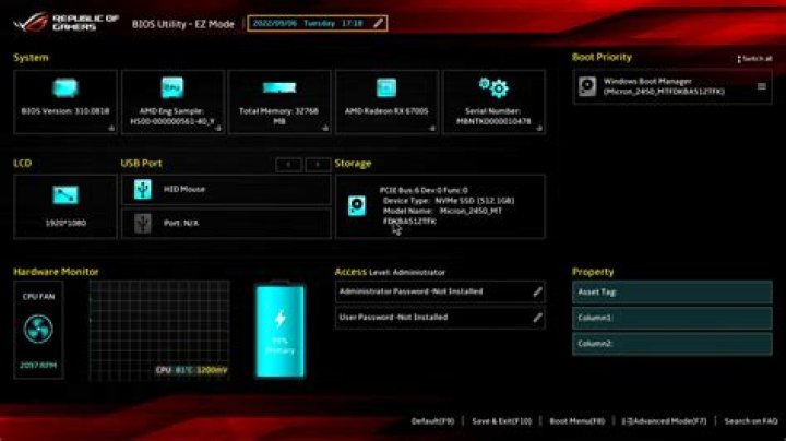 How do I access Asus recovery partition?