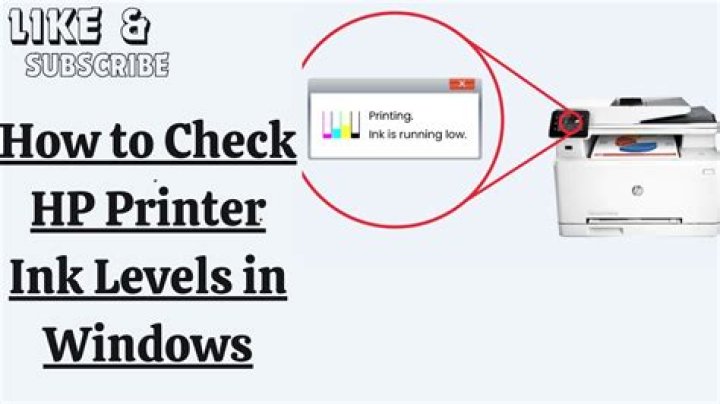 How do I check how much ink I have left in my printer?