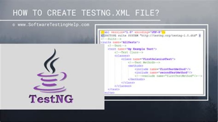 How do I create a TestNG XML file?