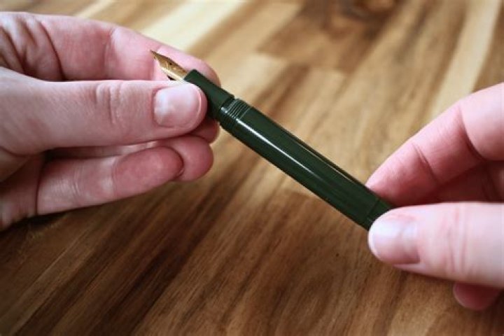 How do you clean a fountain pen?