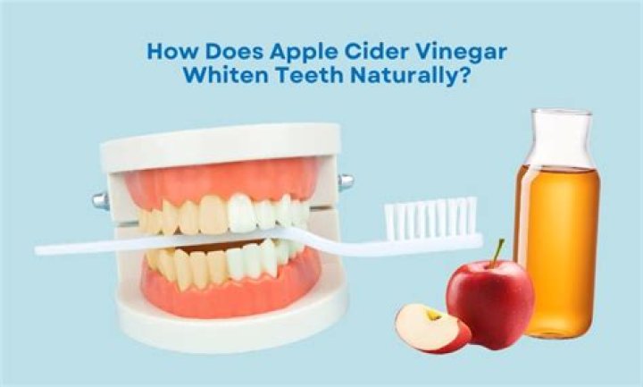 How do you protect your teeth with apple cider vinegar?