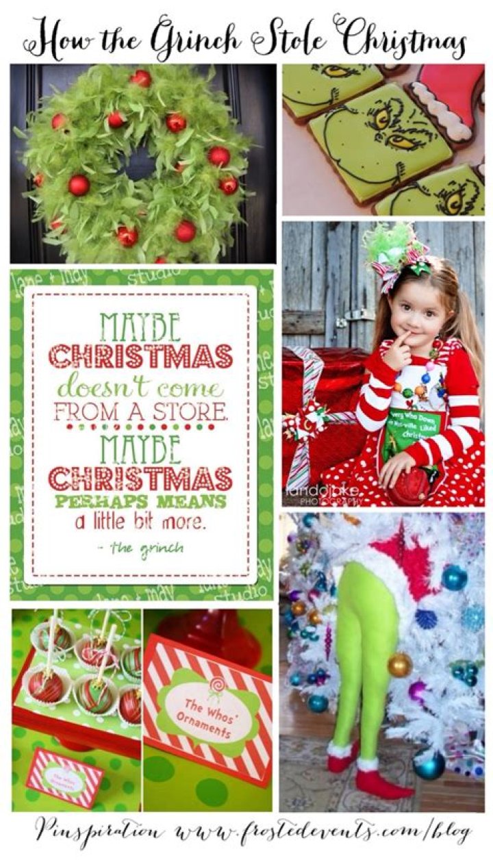 How the Grinch Stole Christmas party ideas?