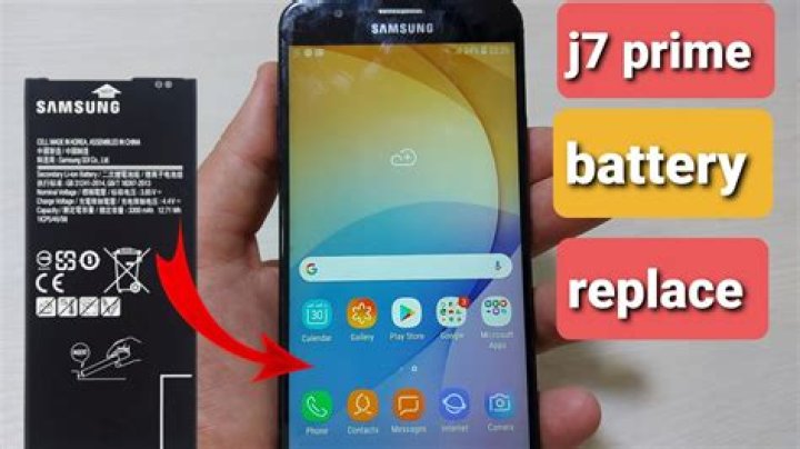 Is Samsung j7 Prime inbuilt battery?