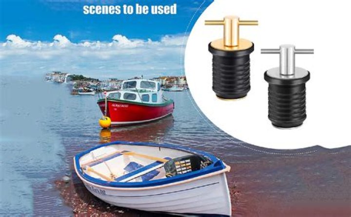 What are boat drain plugs?