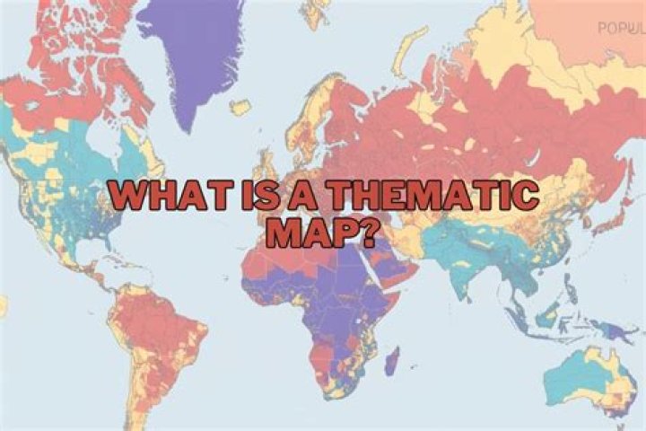 What are the typical thematic maps?